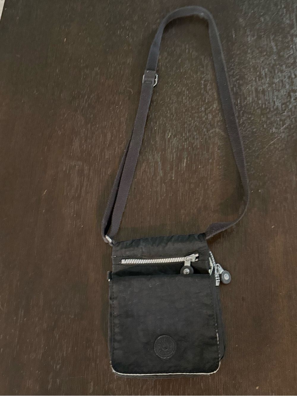 Kipling Black Mini Crossbody Sling Bag